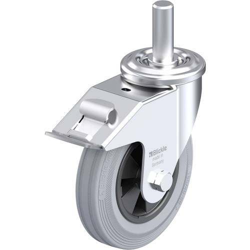 Thumbnail - Blickle 690123 LEZ-VPP 160G-22-FI-SG Stahlblech-Lenkrolle Rad-Durchmesser: 160 mm Tragfähigkeit (max.): 135 kg 1 St.