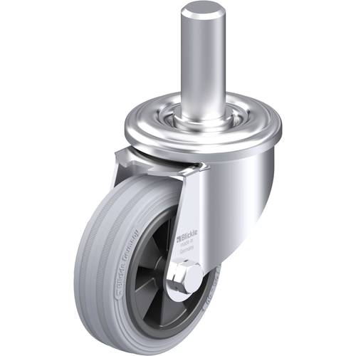 Blickle 717066 LEZ-VPP 80G-SG Stahlblech-Lenkrolle Rad-Durchmesser: 80 mm Tragfähigkeit (max.): 50 kg 1 St.