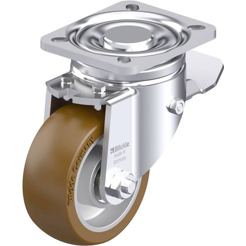 Blickle 917983 LH-ALB 101K-1-ST Stahlblech-Lenkrolle Rad-Durchmesser: 100 mm Tragfähigkeit (max.): 400 kg 1 St.