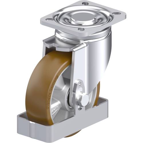 Blickle 939598 LH-ALB 125K-1-FS Stahlblech-Lenkrolle Rad-Durchmesser: 125 mm Tragfähigkeit (max.): 550 kg 1 St.