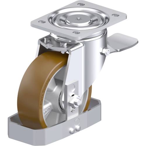 Blickle 939603 LH-ALB 150K-ST-FS Stahlblech-Lenkrolle Rad-Durchmesser: 150 mm Tragfähigkeit (max.): 650 kg 1 St.