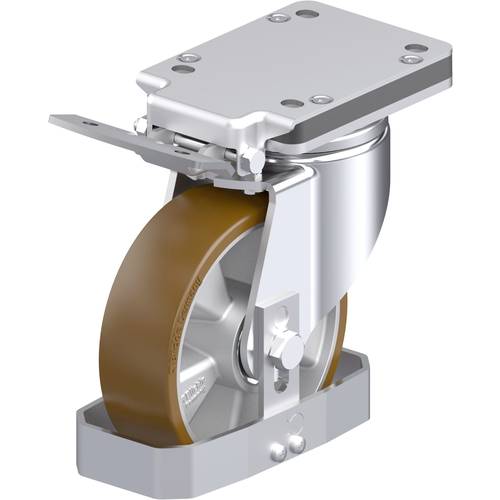 Thumbnail - Blickle 939607 LH-ALB 160K-IS-FS Stahlblech-Lenkrolle Rad-Durchmesser: 160 mm Tragfähigkeit (max.): 750 kg 1 St.