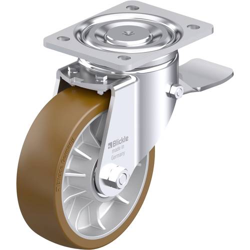 Blickle 942176 LH-ALB 162K-ST Stahlblech-Lenkrolle Rad-Durchmesser: 160 mm Tragfähigkeit (max.): 900 kg 1 St.