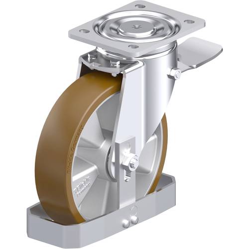 Blickle 922641 LH-ALB 200K-ST-FS Stahlblech-Lenkrolle Rad-Durchmesser: 200 mm Tragfähigkeit (max.): 800 kg 1 St.