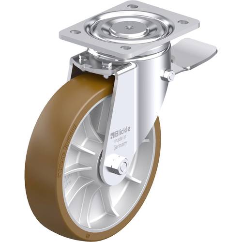 Blickle 942186 LH-ALB 202K-ST Stahlblech-Lenkrolle Rad-Durchmesser: 200 mm Tragfähigkeit (max.): 900 kg 1 St.