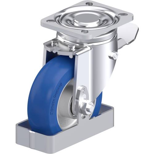 Blickle 939287 LH-ALBS 125K-1-ST-CO-FS Stahlblech-Lenkrolle Rad-Durchmesser: 125 mm Tragfähigkeit (max.): 370 kg 1 St.