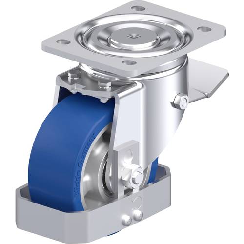 Blickle 896876 LH-ALBS 127K-ST-FS Stahlblech-Lenkrolle Rad-Durchmesser: 125 mm Tragfähigkeit (max.): 450 kg 1 St.