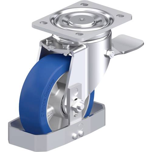 Blickle 899638 LH-ALBS 150K-ST-FS Stahlblech-Lenkrolle Rad-Durchmesser: 150 mm Tragfähigkeit (max.): 500 kg 1 St.