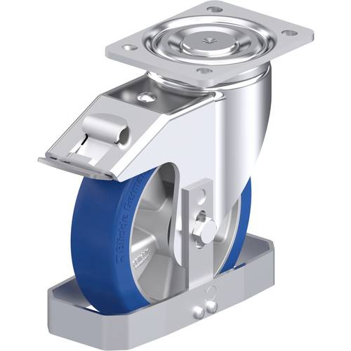 Blickle 939299 LH-ALBS 180K-FI-FS Stahlblech-Lenkrolle Rad-Durchmesser: 180 mm Tragfähigkeit (max.): 670 kg 1 St.