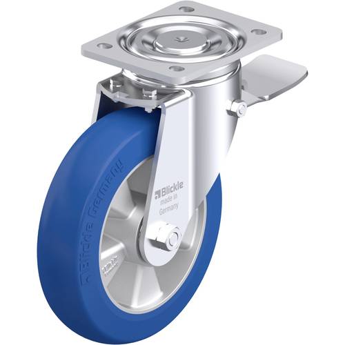 Blickle 867259 LH-ALBS 200K-ST-CO Stahlblech-Lenkrolle Rad-Durchmesser: 200 mm Tragfähigkeit (max.): 600 kg 1 St.