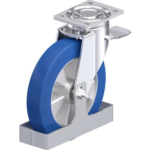 Blickle 908197 LH-ALBS 250K-ST-FS Stahlblech-Lenkrolle Rad-Durchmesser: 250 mm Tragfähigkeit (max.): 850 kg 1 St.