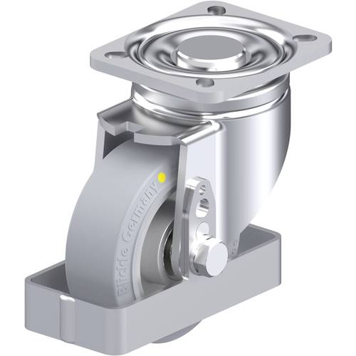 Blickle 926186 LH-ALEV 100K-1-SG-AS-FS Stahlblech-Lenkrolle Rad-Durchmesser: 100 mm Tragfähigkeit (max.): 200 kg 1 St.