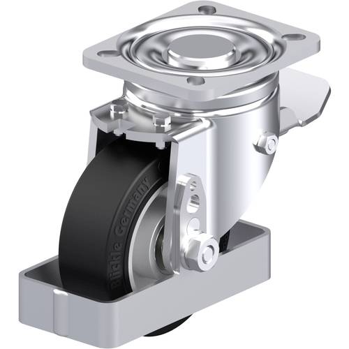 Blickle 938577 LH-ALEV 100K-1-ST-FS Stahlblech-Lenkrolle Rad-Durchmesser: 100 mm Tragfähigkeit (max.): 200 kg 1 St.