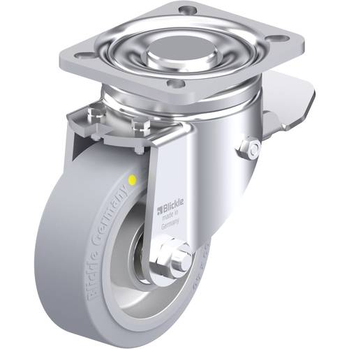 Blickle 918026 LH-ALEV 100K-1-ST-SG-AS Stahlblech-Lenkrolle Rad-Durchmesser: 100 mm Tragfähigkeit (max.): 200 kg 1 St.