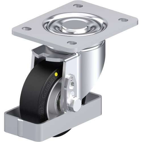 Blickle 938582 LH-ALEV 100K-3-EL-FS Stahlblech-Lenkrolle Rad-Durchmesser: 100 mm Tragfähigkeit (max.): 200 kg 1 St.