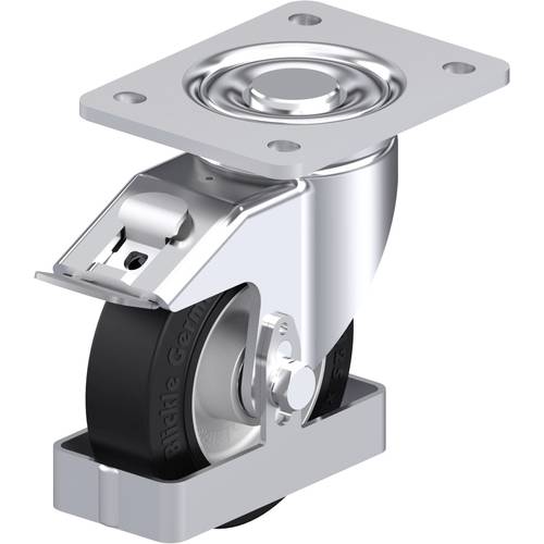 Blickle 938603 LH-ALEV 125K-3-FI-FS Stahlblech-Lenkrolle Rad-Durchmesser: 125 mm Tragfähigkeit (max.): 250 kg 1 St.