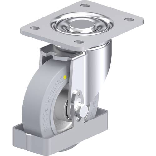 Blickle 938606 LH-ALEV 125K-3-SG-AS-FS Stahlblech-Lenkrolle Rad-Durchmesser: 125 mm Tragfähigkeit (max.): 250 kg 1 St.