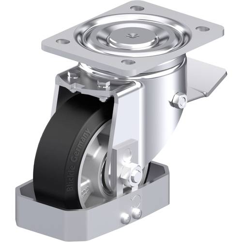 Blickle 938619 LH-ALEV 127K-ST-FS Stahlblech-Lenkrolle Rad-Durchmesser: 125 mm Tragfähigkeit (max.): 300 kg 1 St.