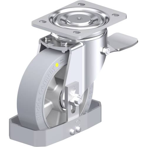 Blickle 938633 LH-ALEV 160K-ST-SG-AS-FS Stahlblech-Lenkrolle Rad-Durchmesser: 160 mm Tragfähigkeit (max.): 350 kg 1 St.