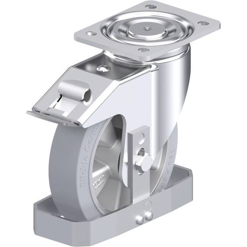Thumbnail - Blickle 938635 LH-ALEV 180K-FI-SG-FS Stahlblech-Lenkrolle Rad-Durchmesser: 180 mm Tragfähigkeit (max.): 450 kg 1 St.