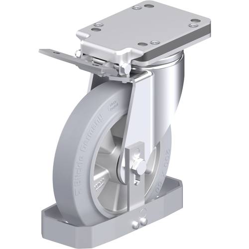 Blickle 938646 LH-ALEV 200K-IS-SG-FS Stahlblech-Lenkrolle Rad-Durchmesser: 200 mm Tragfähigkeit (max.): 500 kg 1 St.