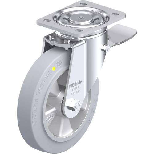 Blickle 918031 LH-ALEV 200K-ST-SG-AS Stahlblech-Lenkrolle Rad-Durchmesser: 200 mm Tragfähigkeit (max.): 450 kg 1 St.