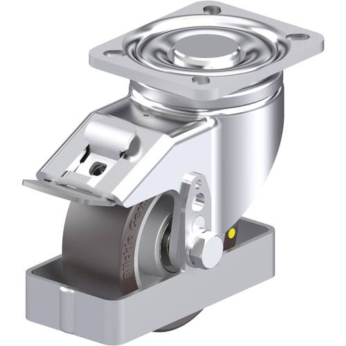 Thumbnail - Blickle 939171 LH-ALST 100K-1-FI-AS-FS Stahlblech-Lenkrolle Rad-Durchmesser: 100 mm Tragfähigkeit (max.): 320 kg 1 St.