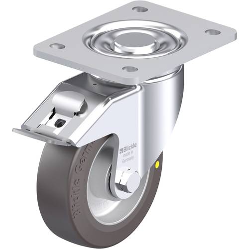 Blickle 905954 LH-ALST 125K-3-FI-AS Stahlblech-Lenkrolle Rad-Durchmesser: 125 mm Tragfähigkeit (max.): 370 kg 1 St.