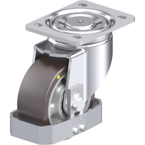 Thumbnail - Blickle 939182 LH-ALST 127K-AS-FS Stahlblech-Lenkrolle Rad-Durchmesser: 125 mm Tragfähigkeit (max.): 450 kg 1 St.