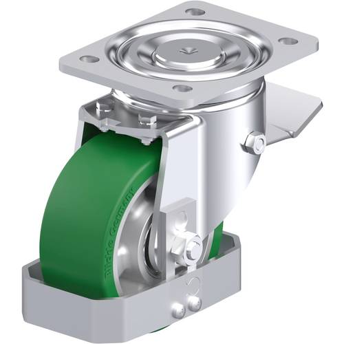 Blickle 939229 LH-ALST 127K-ST-FS Stahlblech-Lenkrolle Rad-Durchmesser: 125 mm Tragfähigkeit (max.): 450 kg 1 St.