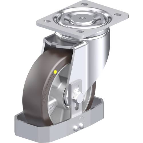Blickle 939190 LH-ALST 160K-AS-FS Stahlblech-Lenkrolle Rad-Durchmesser: 160 mm Tragfähigkeit (max.): 580 kg 1 St.