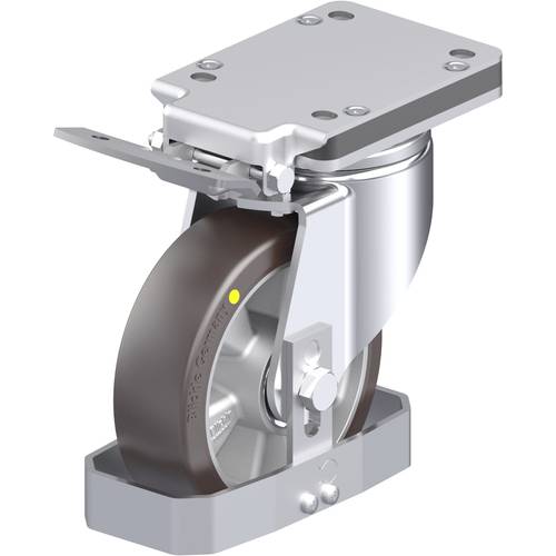 Blickle 939193 LH-ALST 160K-IS-AS-FS Stahlblech-Lenkrolle Rad-Durchmesser: 160 mm Tragfähigkeit (max.): 580 kg 1 St.