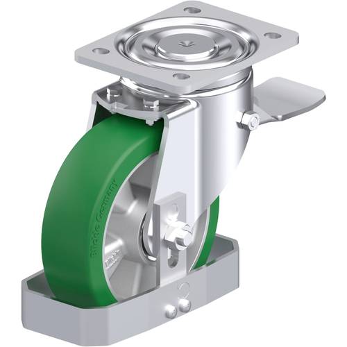 Thumbnail - Blickle 939231 LH-ALST 160K-ST-FS Stahlblech-Lenkrolle Rad-Durchmesser: 160 mm Tragfähigkeit (max.): 580 kg 1 St.