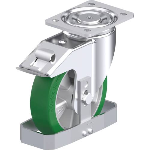 Blickle 939233 LH-ALST 180K-FI-FS Stahlblech-Lenkrolle Rad-Durchmesser: 180 mm Tragfähigkeit (max.): 670 kg 1 St.