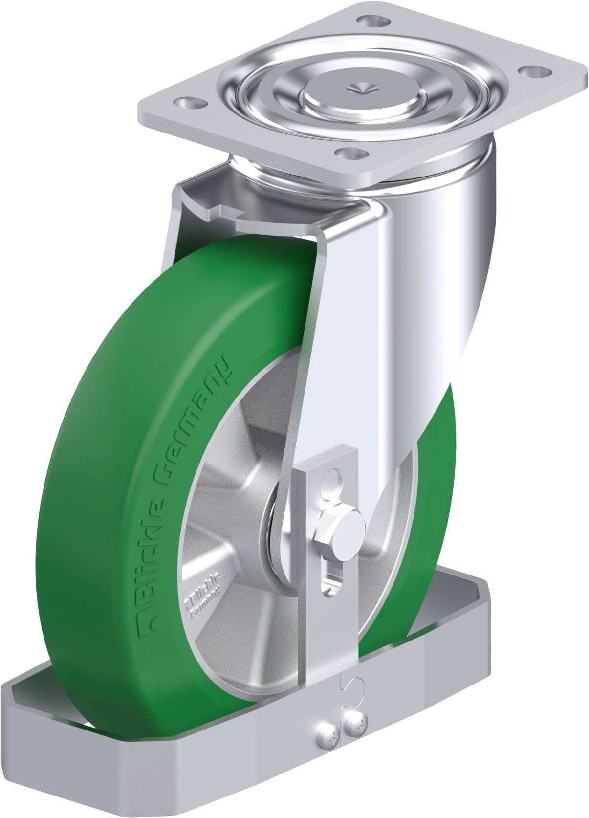 Blickle 756722 LH-ALST 200K-FS Stahlblech-Lenkrolle Rad-Durchmesser: 200 mm Tragfähigkeit (max.): 750 kg 1 St.