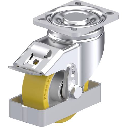 Blickle 886717 LH-ALTH 100K-1-FI-FS Stahlblech-Lenkrolle Rad-Durchmesser: 100 mm Tragfähigkeit (max.): 350 kg 1 St.