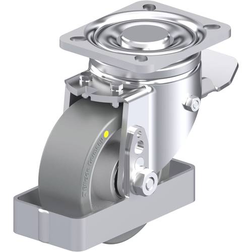 Blickle 939383 LH-ALTH 100K-1-ST-AS-FS Stahlblech-Lenkrolle Rad-Durchmesser: 100 mm Tragfähigkeit (max.): 350 kg 1 St.