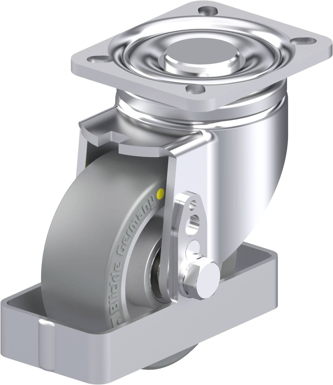 Blickle 939412 LH-ALTH 101K-1-AS-FS Stahlblech-Lenkrolle Rad-Durchmesser: 100 mm Tragfähigkeit (max.): 420 kg 1 St.