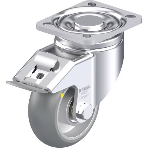 Blickle 936655 LH-ALTH 101K-1-FI-AS-CO Stahlblech-Lenkrolle Rad-Durchmesser: 100 mm Tragfähigkeit (max.): 420 kg 1 St.