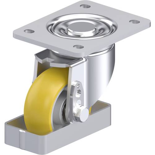 Blickle 939394 LH-ALTH 101K-3-CO-FS Stahlblech-Lenkrolle Rad-Durchmesser: 100 mm Tragfähigkeit (max.): 420 kg 1 St.