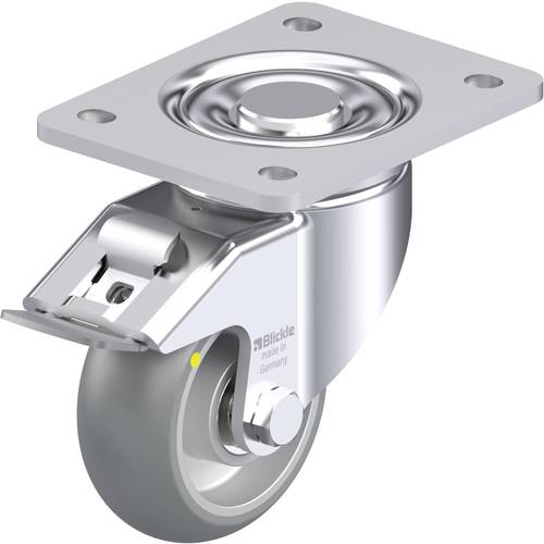 Blickle 936659 LH-ALTH 101K-3-FI-AS-CO Stahlblech-Lenkrolle Rad-Durchmesser: 100 mm Tragfähigkeit (max.): 420 kg 1 St.