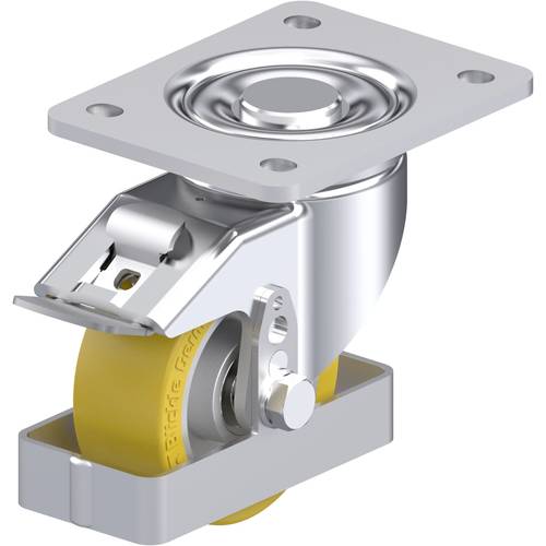 Blickle 939417 LH-ALTH 101K-3-FI-FS Stahlblech-Lenkrolle Rad-Durchmesser: 100 mm Tragfähigkeit (max.): 420 kg 1 St.