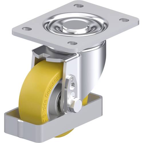 Blickle 847355 LH-ALTH 101K-3-FS Stahlblech-Lenkrolle Rad-Durchmesser: 100 mm Tragfähigkeit (max.): 420 kg 1 St.