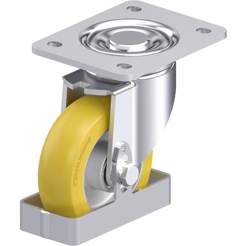 Blickle 939406 LH-ALTH 125K-3-CO-FS Stahlblech-Lenkrolle Rad-Durchmesser: 125 mm Tragfähigkeit (max.): 550 kg 1 St.