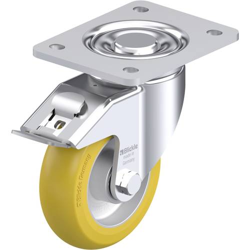 Blickle 872003 LH-ALTH 125K-3-FI-CO Stahlblech-Lenkrolle Rad-Durchmesser: 125 mm Tragfähigkeit (max.): 550 kg 1 St.