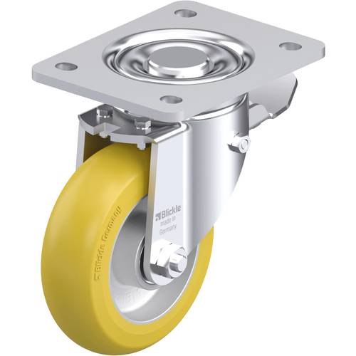Blickle 936667 LH-ALTH 125K-3-ST-CO Stahlblech-Lenkrolle Rad-Durchmesser: 125 mm Tragfähigkeit (max.): 550 kg 1 St.
