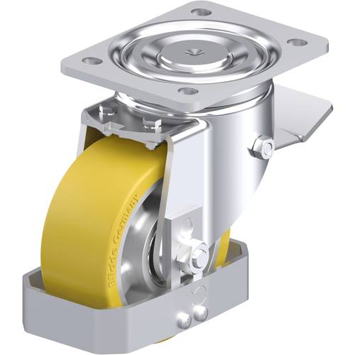 Blickle 906340 LH-ALTH 127K-ST-FS Stahlblech-Lenkrolle Rad-Durchmesser: 125 mm Tragfähigkeit (max.): 750 kg 1 St.