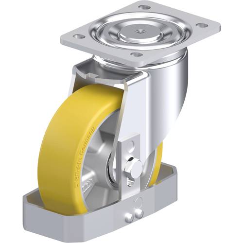 Blickle 881135 LH-ALTH 150K-FS Stahlblech-Lenkrolle Rad-Durchmesser: 150 mm Tragfähigkeit (max.): 650 kg 1 St.