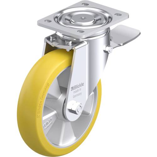Blickle 869589 LH-ALTH 200K-ST-CO Stahlblech-Lenkrolle Rad-Durchmesser: 200 mm Tragfähigkeit (max.): 800 kg 1 St.