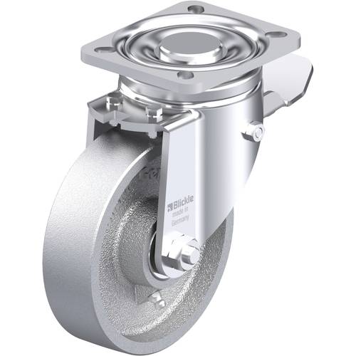 Blickle 853072 LH-G 125K-1-ST Stahlblech-Lenkrolle Rad-Durchmesser: 125 mm Tragfähigkeit (max.): 450 kg 1 St.